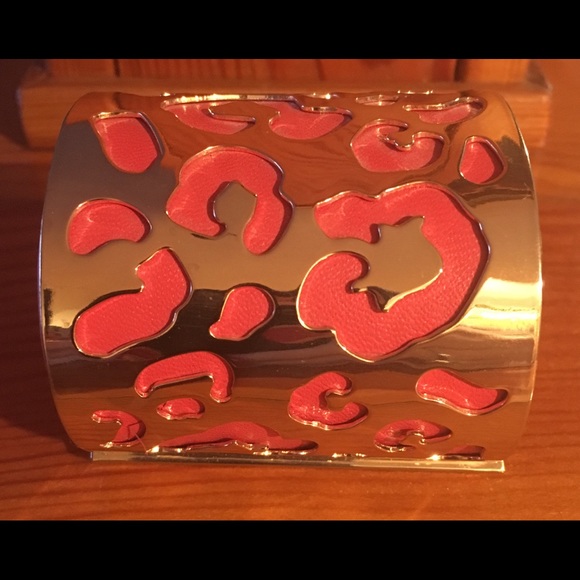 BCBG Maxazria Coral & GoldTone Cuff - Picture 3 of 8